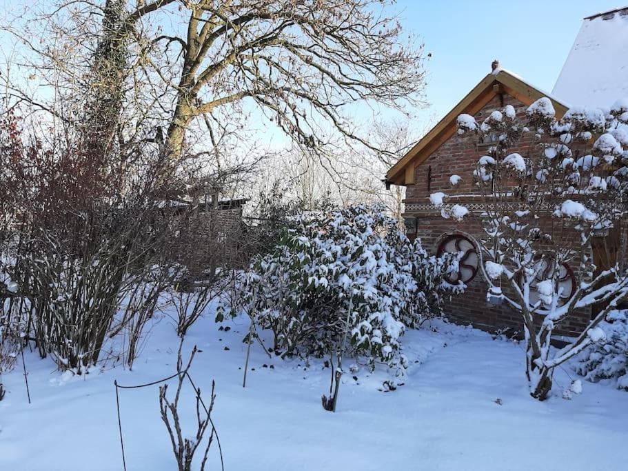 Ferienhaus Rosengarten Loxstedt المظهر الخارجي الصورة